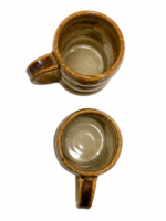 Brown Speckled Ceramic Mug Set - Image 2
