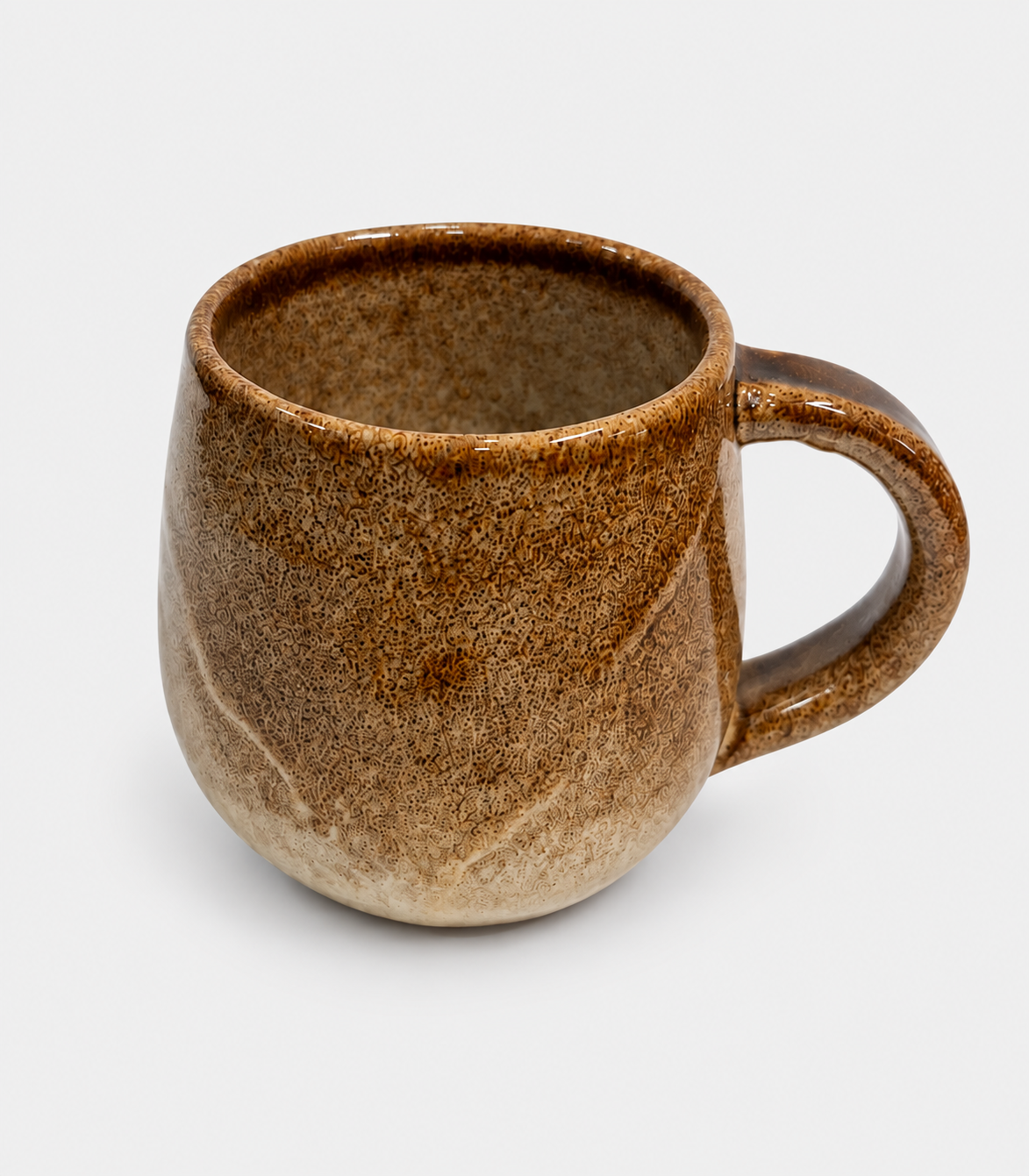 31 Brown Speckled Ceramic Mug - Image 1