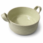Cream Speckled Ceramic Serving Bowl Set - Image 4