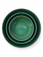 Teal Green Ceramic Bowl Set - Image 2