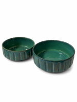 Teal Green Ceramic Bowl Set - Image 3