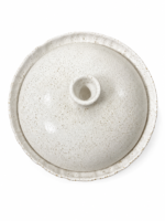 White Speckled Ceramic Casserole Dish - Image 2