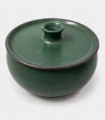 Forest Green Ceramic Casserole Dish