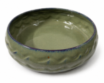 Olive Green Nested Ceramic Bowl Set - Image 3